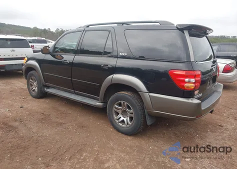2004 Toyota Sequoia Sr5 V8 z USA, uszkodzony, nr VIN 5TDBT44AX4S225538